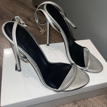 QC- silver heels