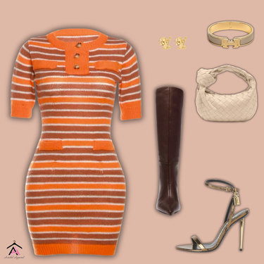 Orange Crush Mini Dress